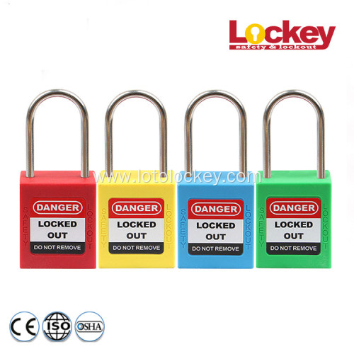 4mm Shackle Stainless Steel Safety Padlock